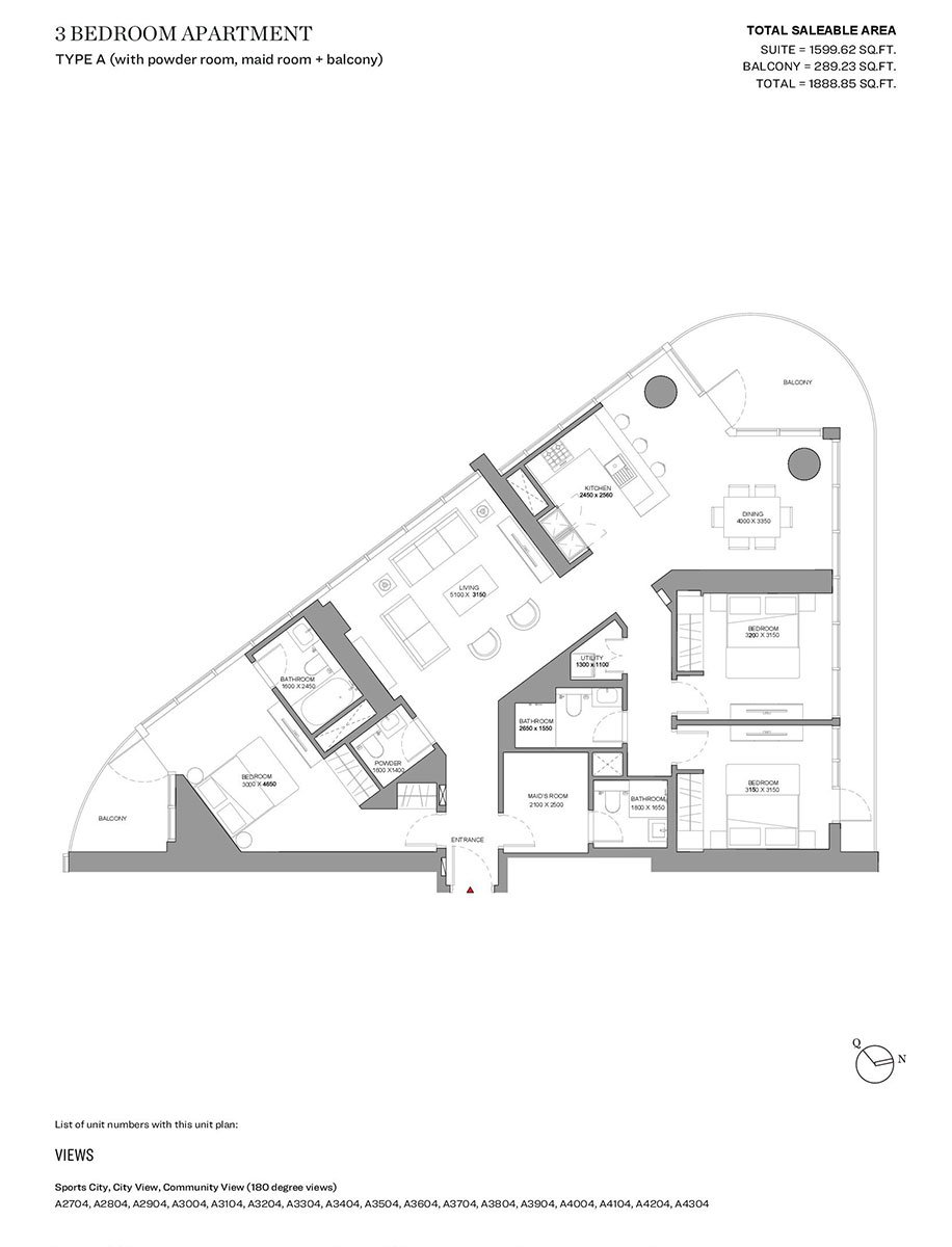 3 Bedroom