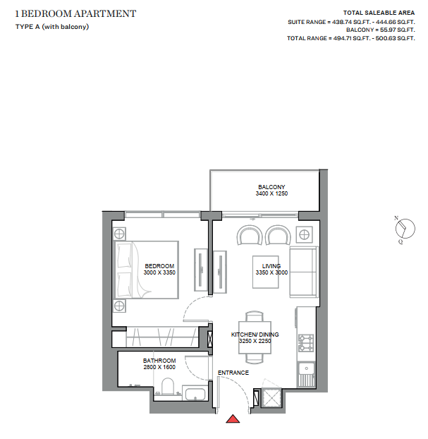 1 Bedroom