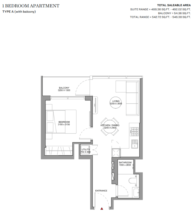 1 Bedroom