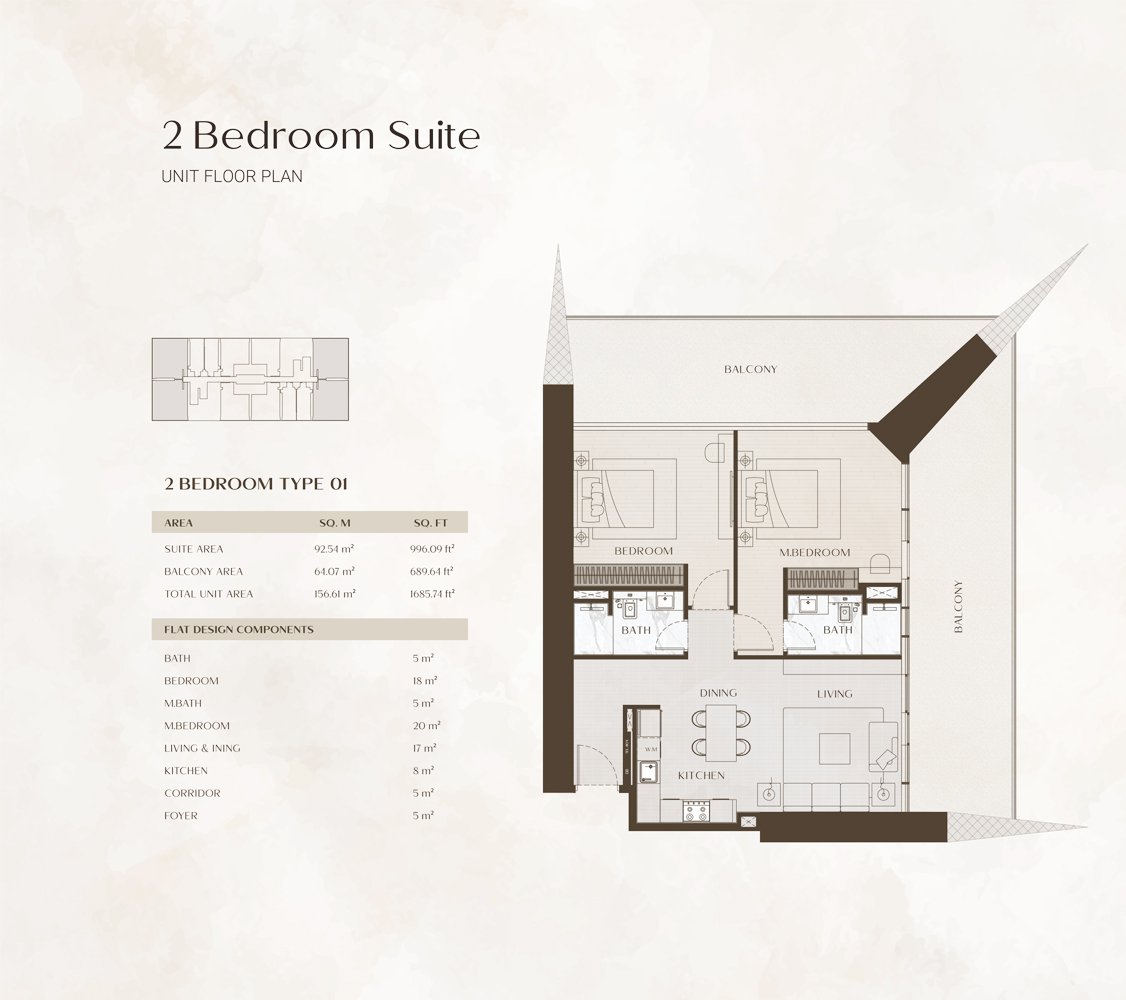 2 Bedroom