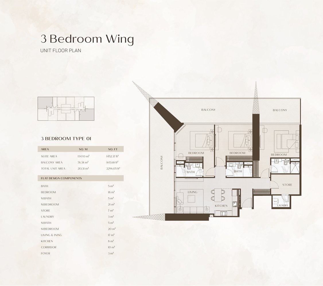 3 Bedroom