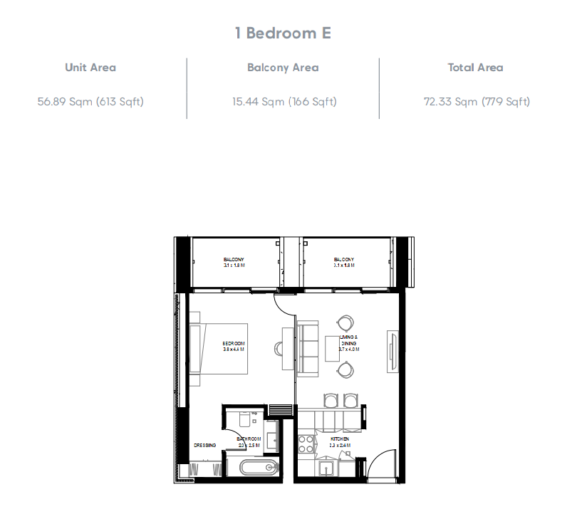 1 Bedroom