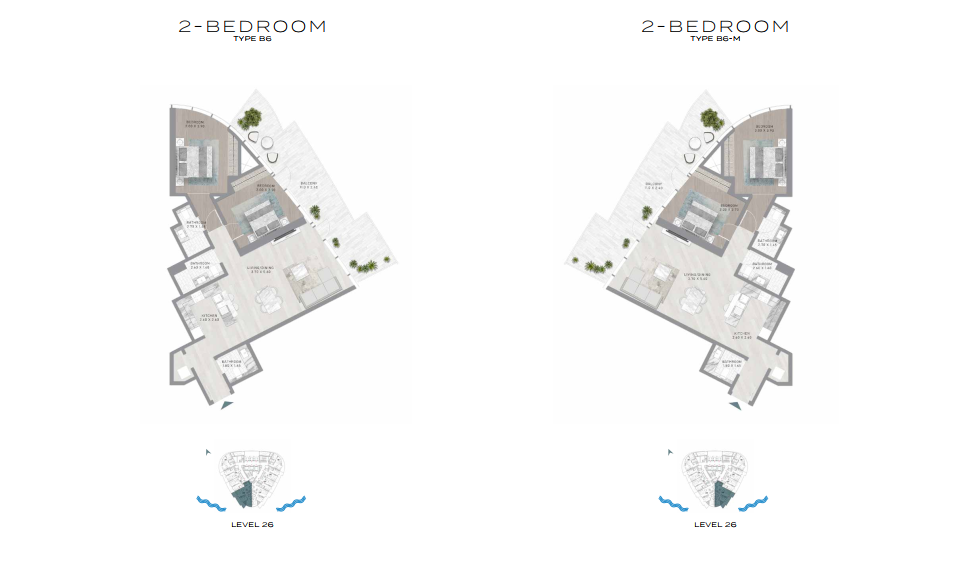 2 Bedroom