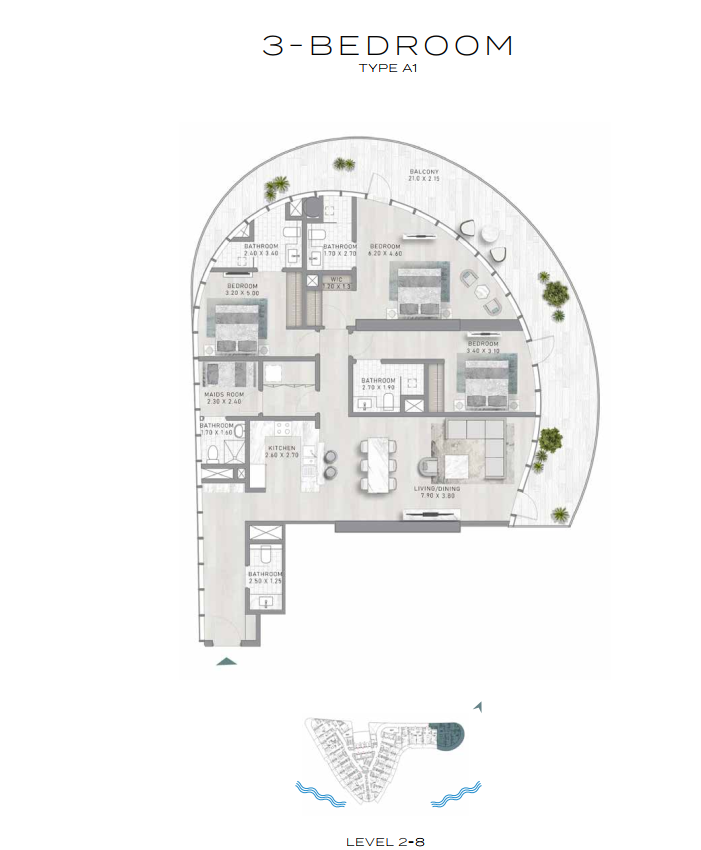 3 Bedroom