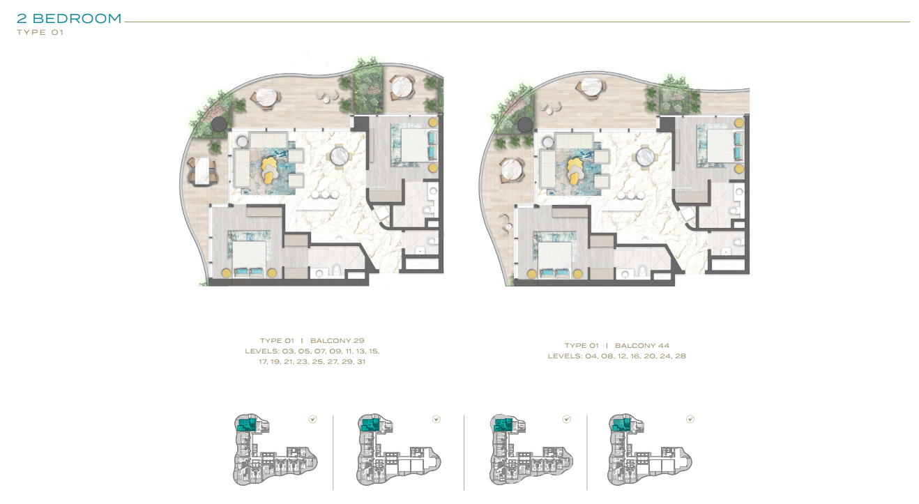 2 Bedroom