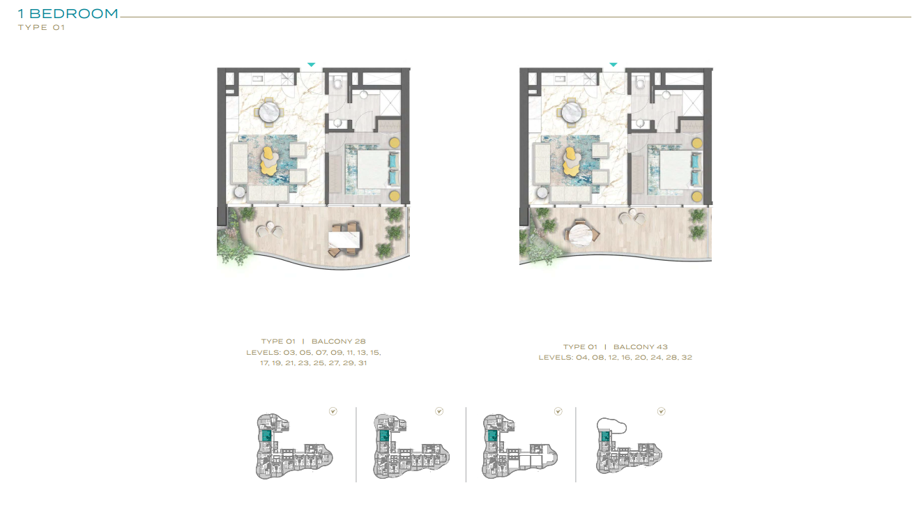 1 Bedroom