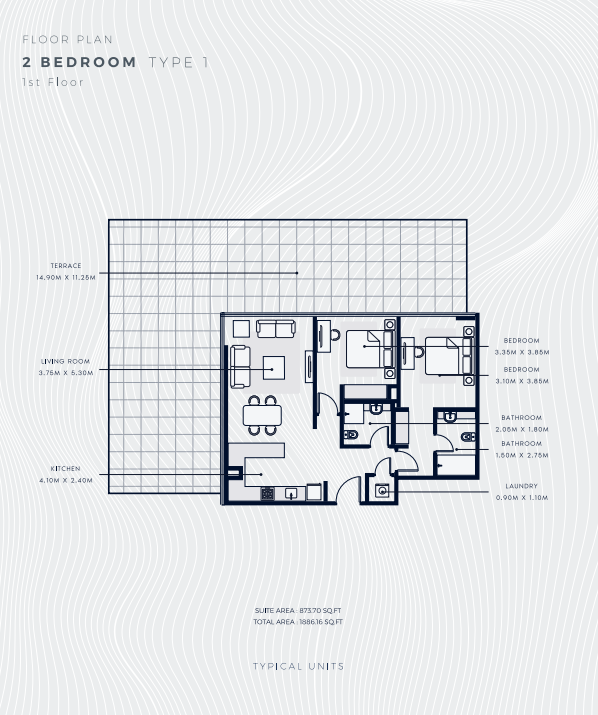 2 Bedrooms