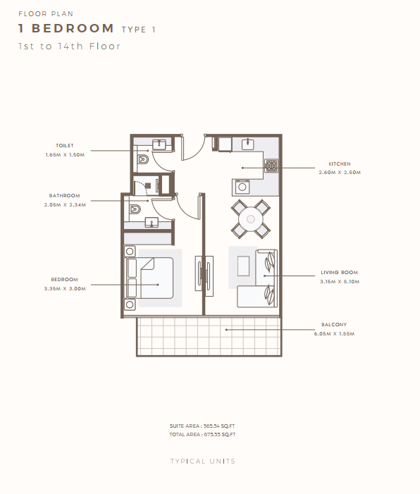 1 Bedroom