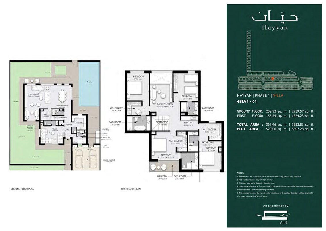 4 Bedroom - Villa