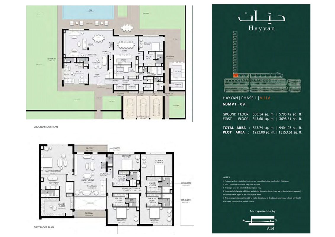 6 Bedroom - Villa