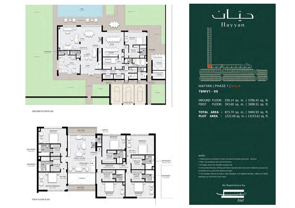 7 Bedroom - Villa
