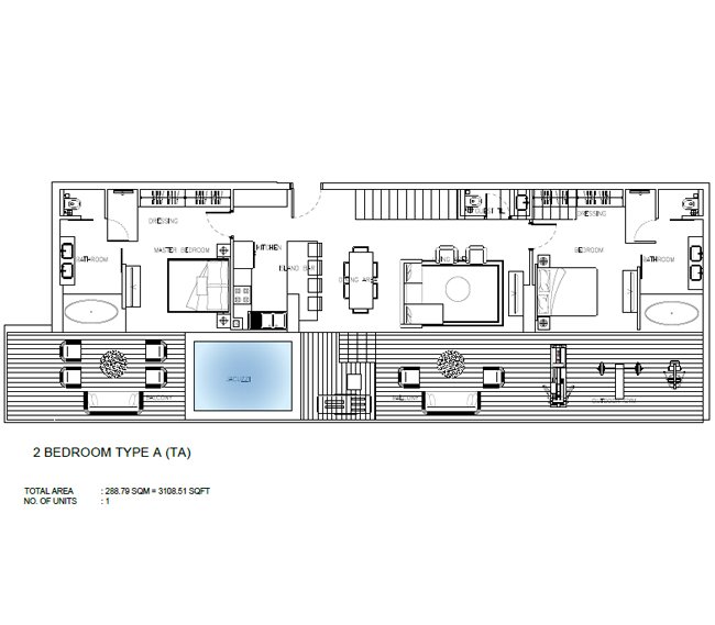 2 Bedroom Duplex